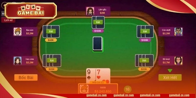 Cược Xì dách rất thường gặp ở các bàn chơi bài lá trực tuyến.